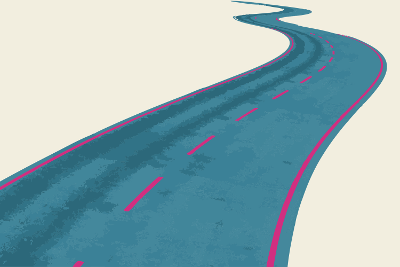 Future Norfolk road homepage panel Future Norfolk road into the distance